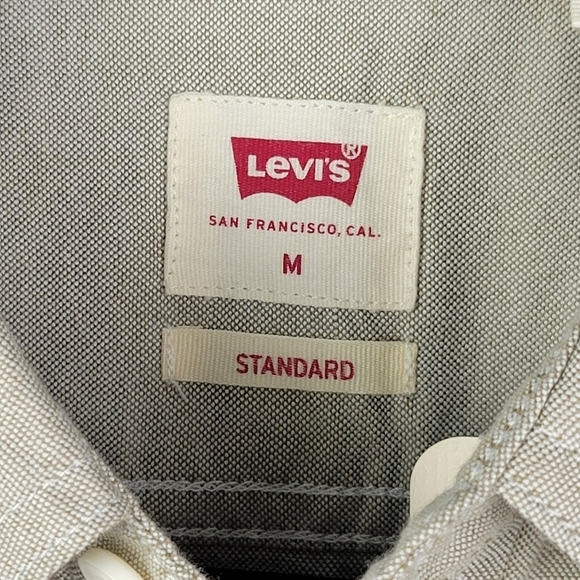 LEVI'S® MEN'S SHORT SLEEVE CLASSIC 1 POCKET STANDARD FIT SHIRT Size M - Picture 4 of 13